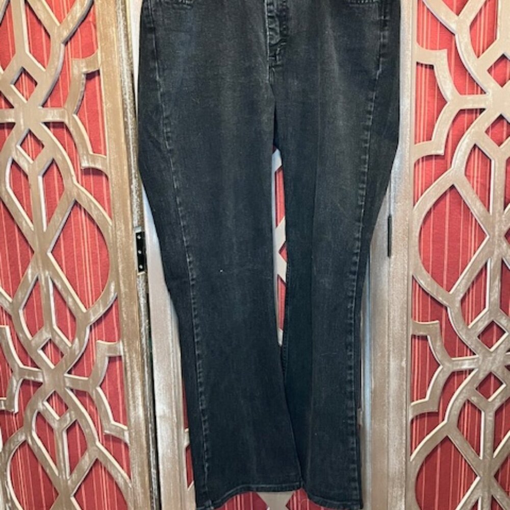 Lee Black Denim Bootcut Jeans